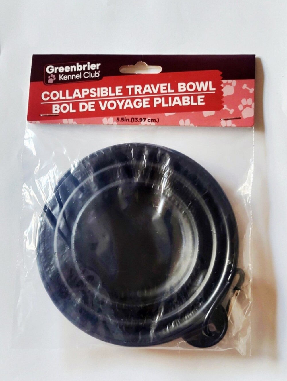 Greenbrier Kennel Pet Travel Bowl